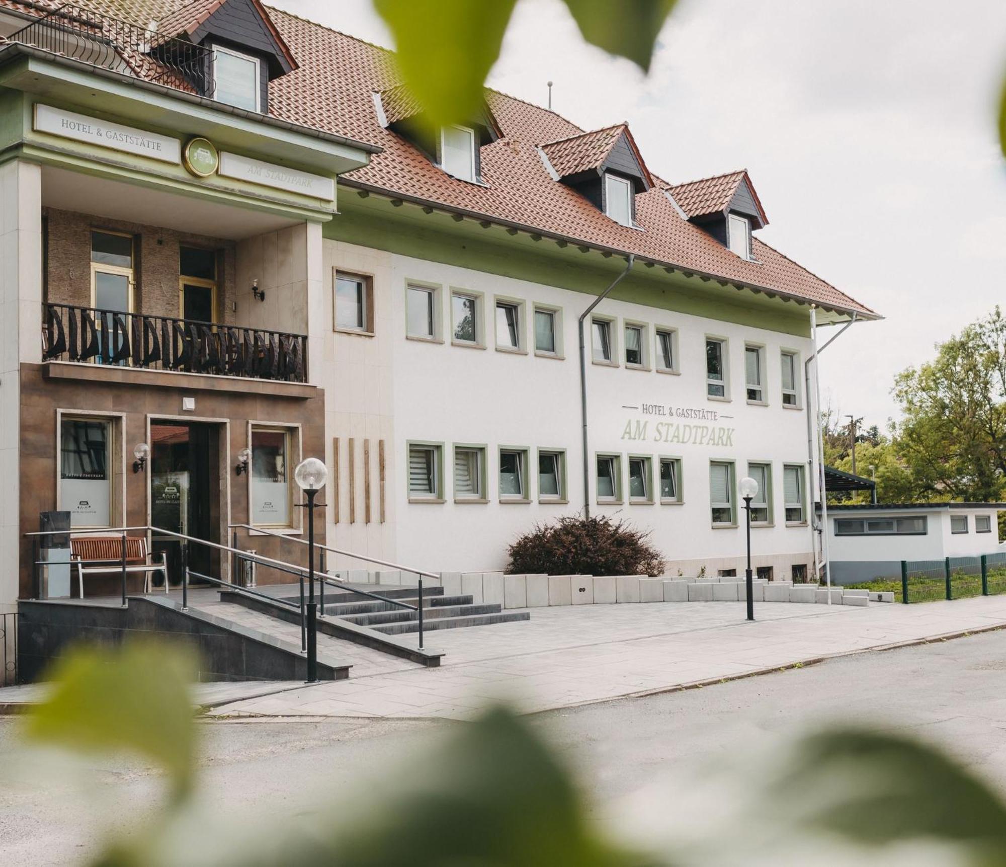 Hotel Am Stadtpark Nordhausen Eksteriør billede